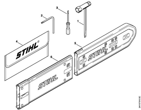 Attrezzi, accessorio a richiesta GS 461 GS 461 brand Stihl